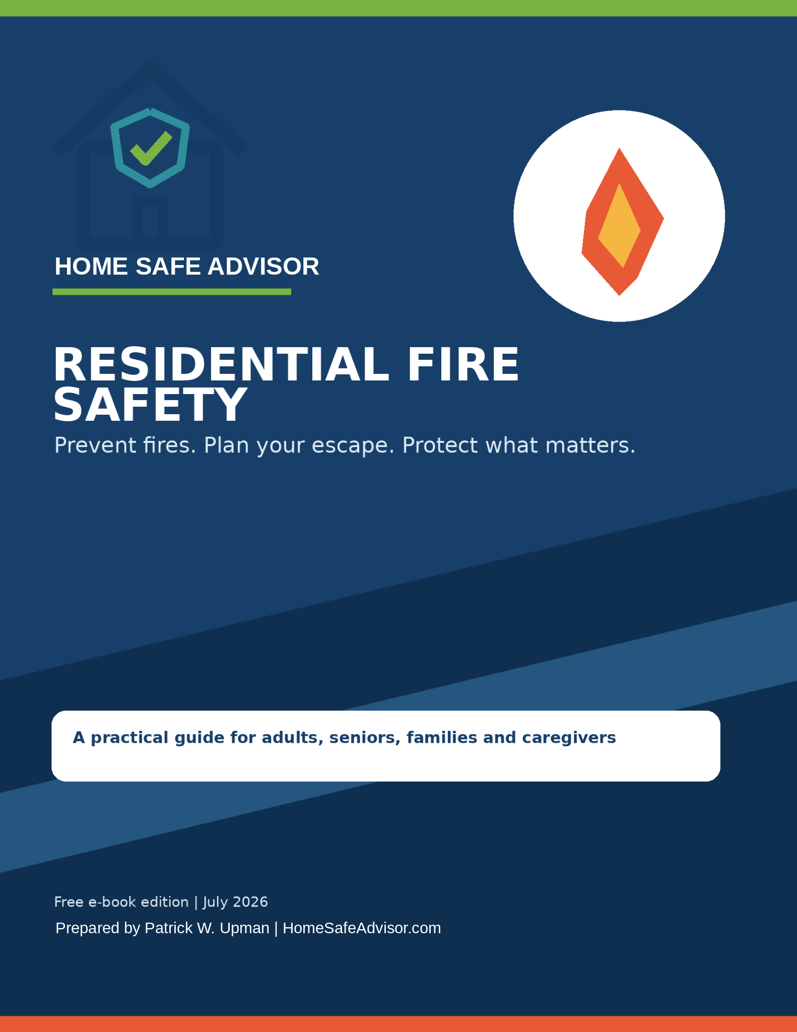 Cover of Residential Fire Safety